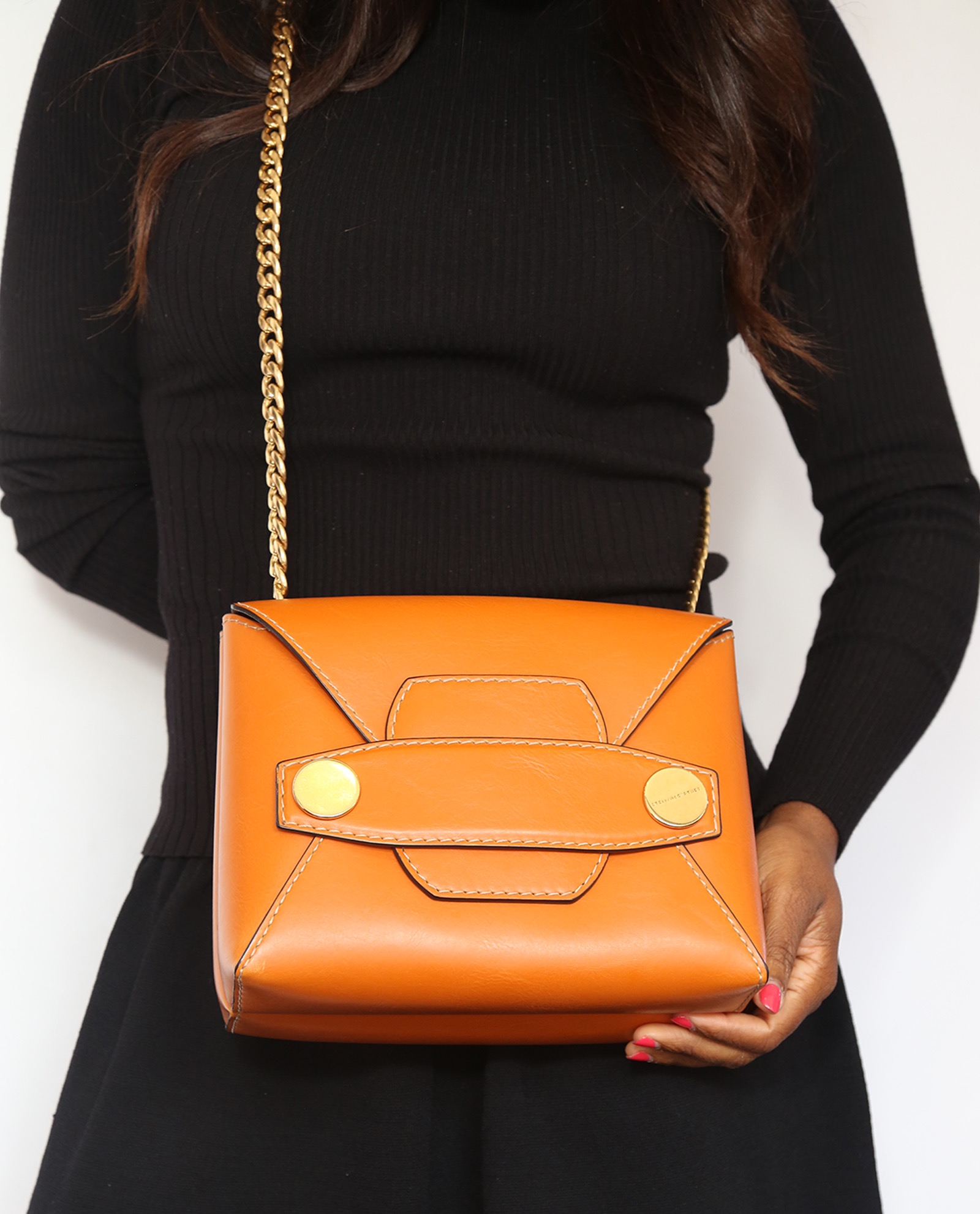 Stella mccartney popper shoulder bag sale